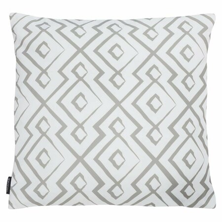 SAFAVIEH Lansana Outdoor Pillow, Grey PPL260B-1818